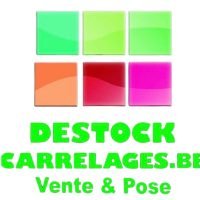 Destock carrelages - logo avec pose fond transparant